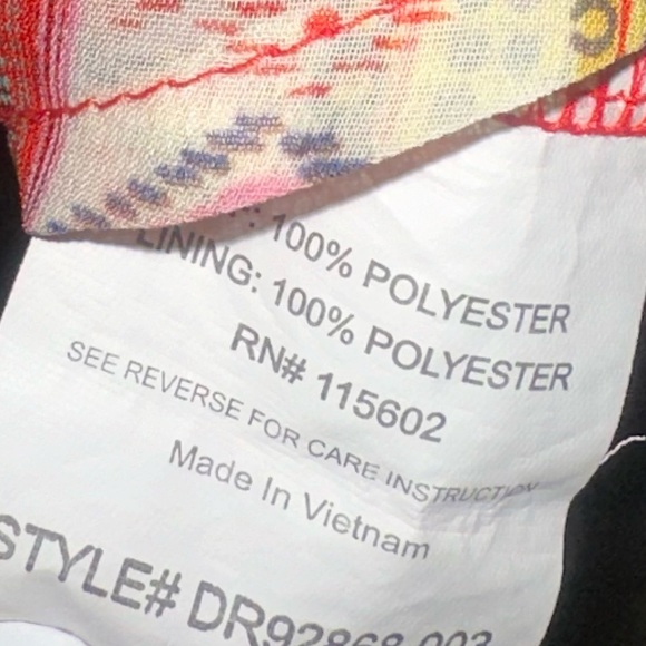 LUSH Aztec Print Halter Dress Size S - Picture 5 of 7